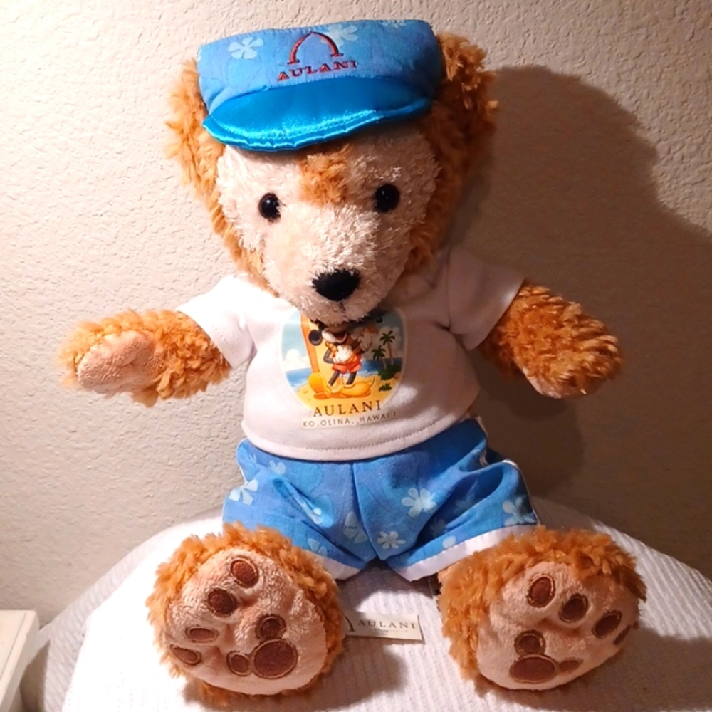 Disney Duffy Bear Aulani Ko-olina Hawaii Plush 12" bear